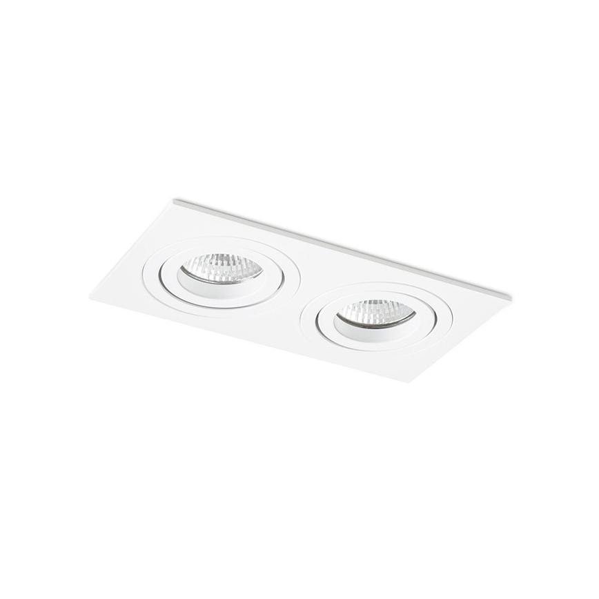 RED - Design Rendl - R12713- Лампа за вграждане PASADENA 2xGU10/50W/230V