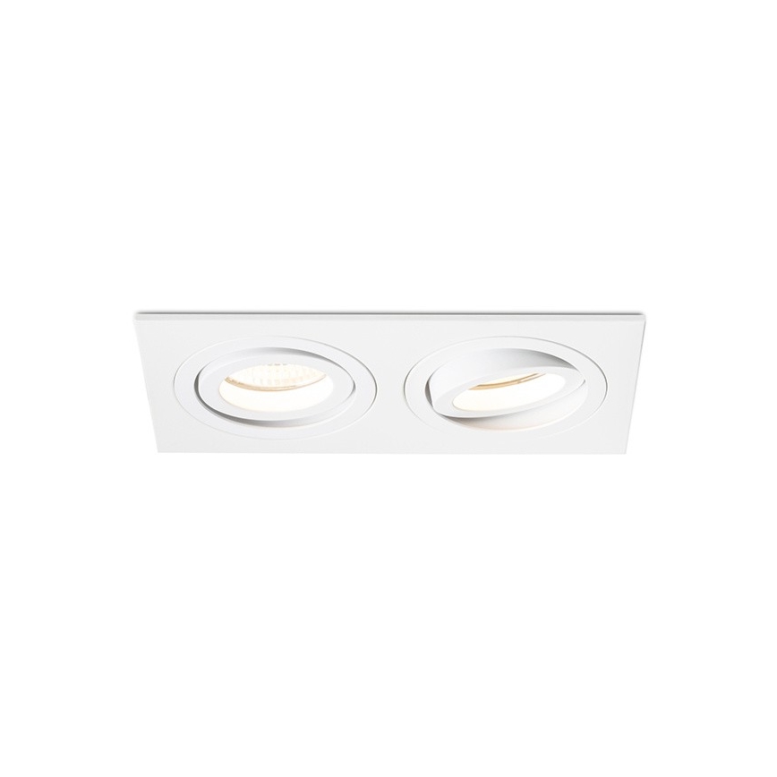 RED - Design Rendl - R12713- Лампа за вграждане PASADENA 2xGU10/50W/230V