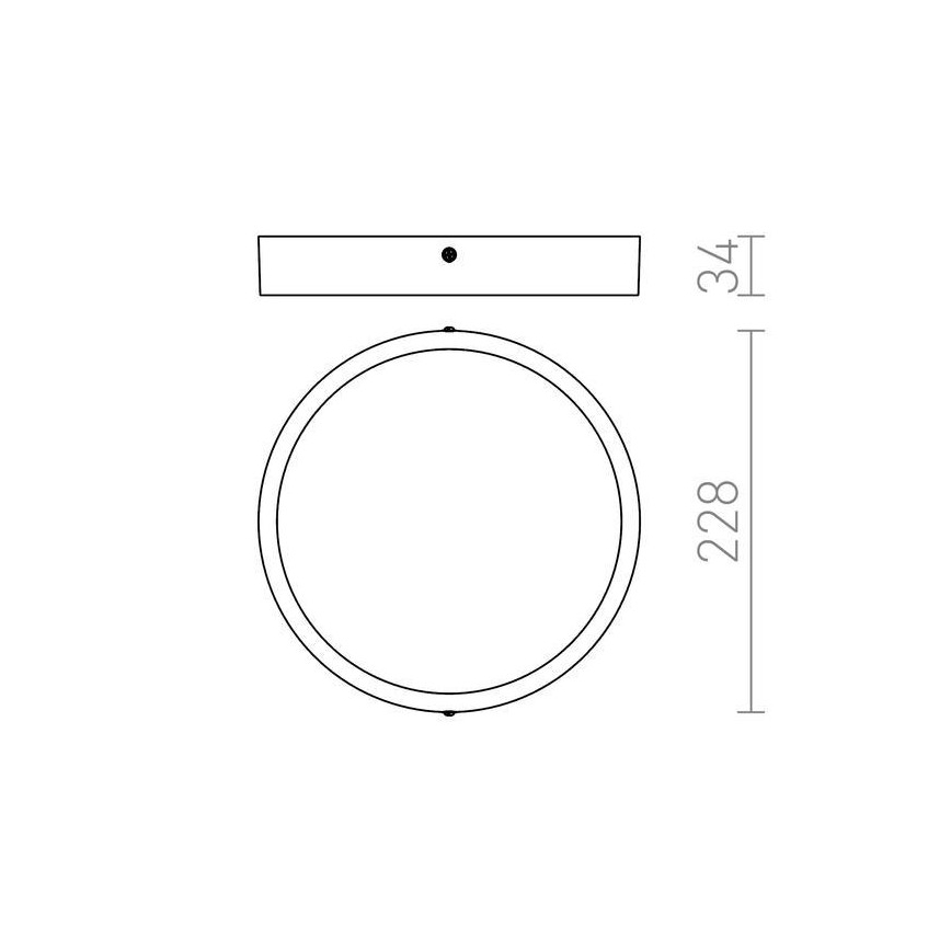RED - Design Rendl - R12804 - LED Лампа HUE LED/24W/230V