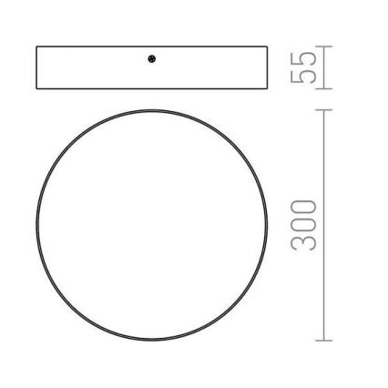 RED - Design Rendl - R12845 - LED Плафон LARISA LED/30W/230V златист