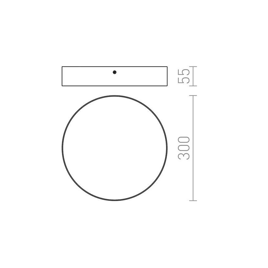 RED - Design Rendl - R12845 - LED Плафон LARISA LED/30W/230V златист