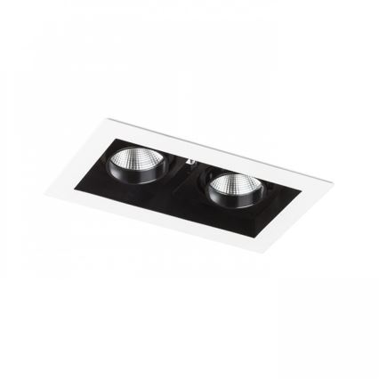 RED - Design Rendl - R12857 - LED Лампа за окачен таван BONDY 2xLED/7W/230V