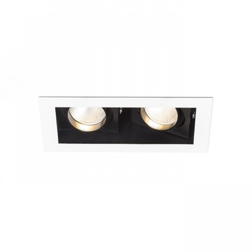 RED - Design Rendl - R12857 - LED Лампа за окачен таван BONDY 2xLED/7W/230V