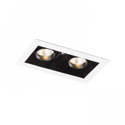 RED - Design Rendl - R12857 - LED Лампа за окачен таван BONDY 2xLED/7W/230V