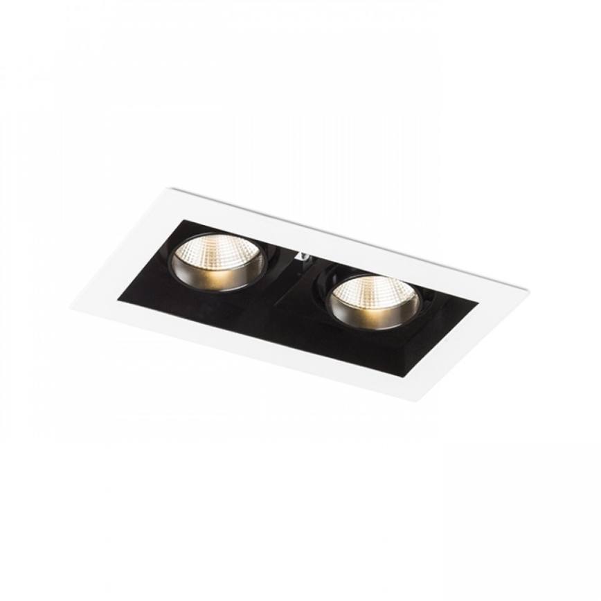 RED - Design Rendl - R12857 - LED Лампа за окачен таван BONDY 2xLED/7W/230V