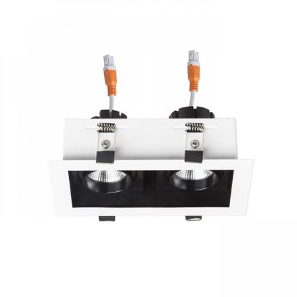 RED - Design Rendl - R12857 - LED Лампа за окачен таван BONDY 2xLED/7W/230V