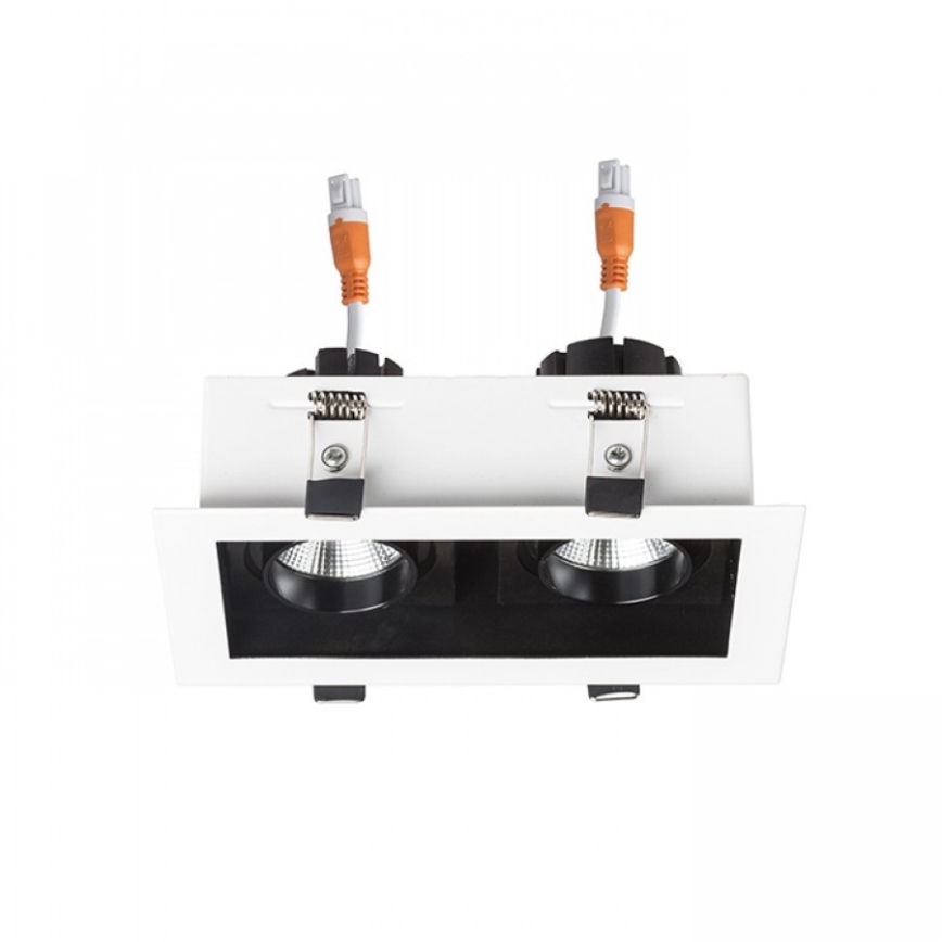 RED - Design Rendl - R12857 - LED Лампа за окачен таван BONDY 2xLED/7W/230V