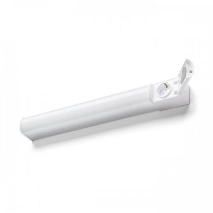 RED - Design Rendl - R12903 - LED Лампа за огледало в баня с контакт FLORIO LED/8W/230V IP44