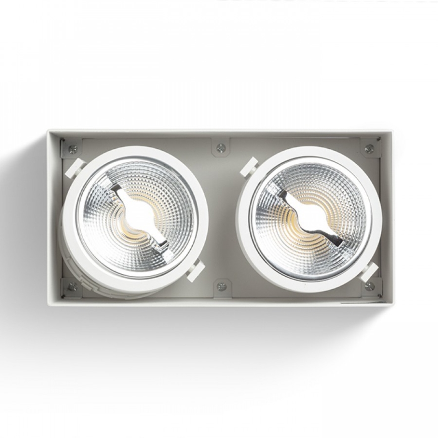 RED - Design Rendl - R13362 - LED Спот JAMES 2xLED/15W/230V