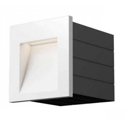 RED - Design Rendl - R12013 - LED Екстериорна лампа за вграждане TESS LED/3W/230V IP54 бяла