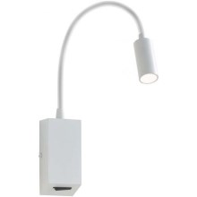 Redo 01-1193 - LED Стенна лампа HELLO 1xLED/3W/230V