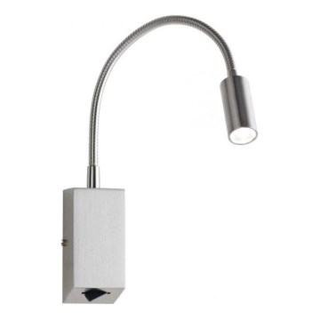 Redo 01-1195 - LED Гъвкав малка лампа HELLO LED/3W/230V матов хром