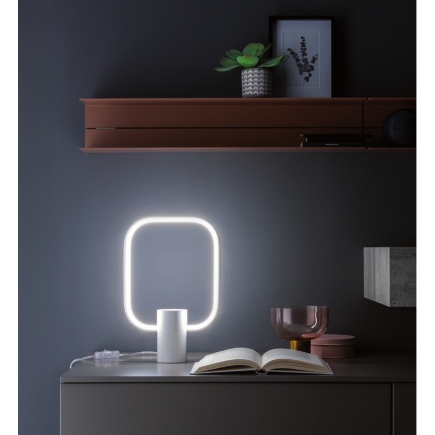 Redo 01-1226 - Димируема LED настолна лампа DOM LED/21W/230V бяла