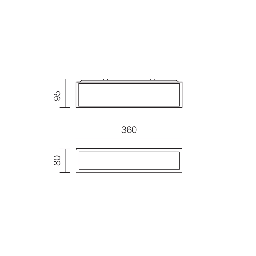 Redo 01-1234 - LED стенен аплик за баня EGO LED/12W/230V IP44 лъскав хром