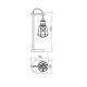 Redo 01-1304 - Настолна лампа THARU 1xE27/42W/230V
