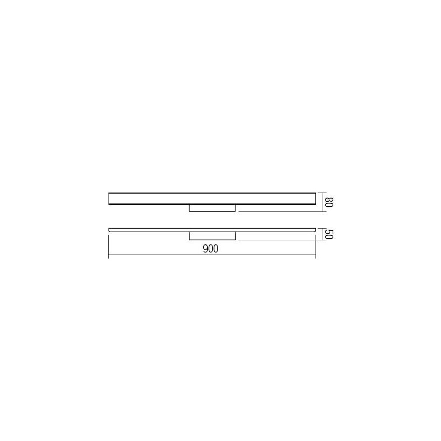 Redo 01-1527 - LED За баня Осветление за огледало DAO 1xLED/36W/230V IP44