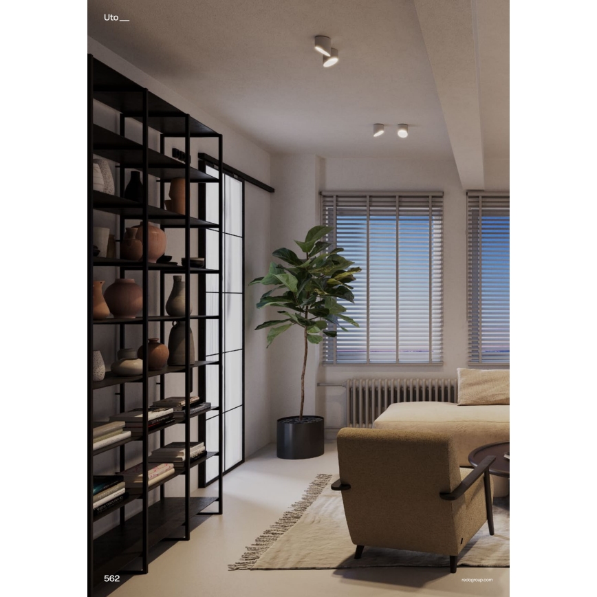 Redo 01-1629 - LED точково осветително тяло UTO LED/18W/230V Ø 14 cm бяло