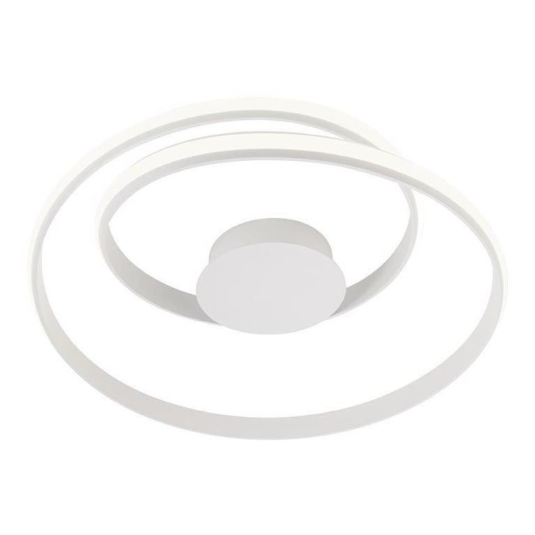 Redo 01-1791 - LED димируемо таванно осветително тяло TORSION LED/30W/230V Ø 55 см бяло