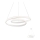 Redo 01-1793 - LED Димируем пендел TORSION LED/29W/230V Ø 55 см бял