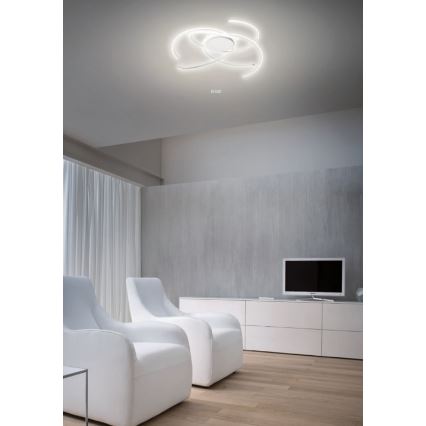 Redo 01-1801 - LED Димируем плафон ALIEN LED/60W/230V 3000K Ø 70 см бял