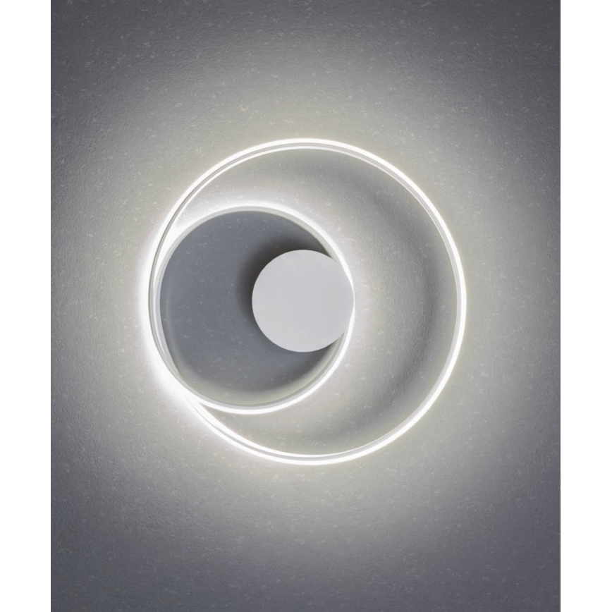 Redo 01-1886 - Димируема LED таванна лампа TORSION LED/29W/230V, диаметър 55 см, бяла