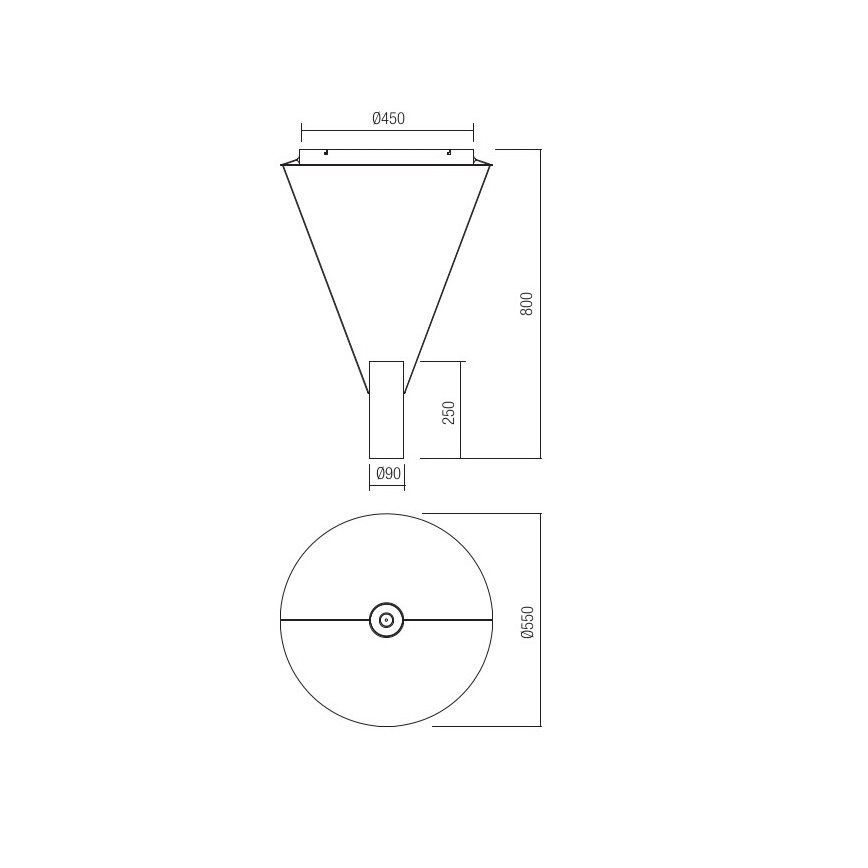 Redo 01-1971 - LED Димируем пендел ESSENCE LED/36W/230V CRI 90 3000K бял