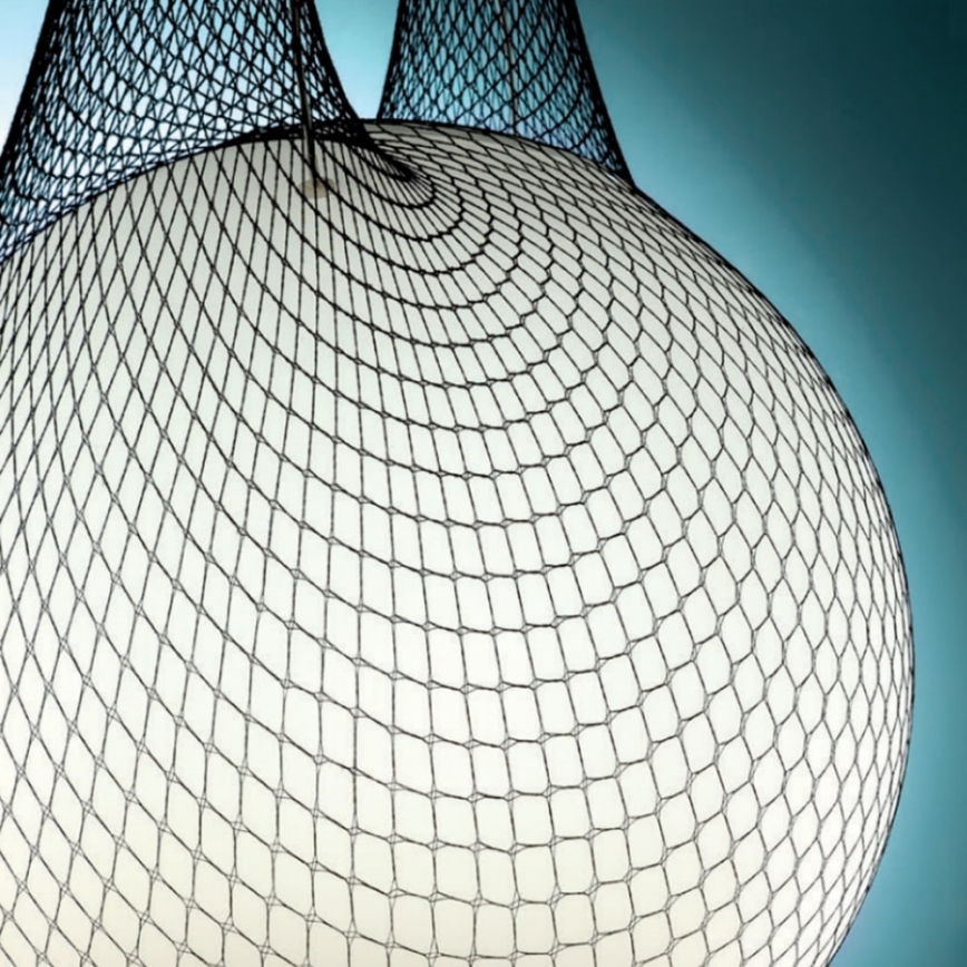 Redo 01-1974 - Полилей на кабел ALLURIA 1xE27/42W/230V Ø 40 cm