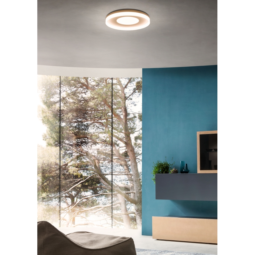 Redo 01-2004 - димируемо таванно осветително тяло MAYA LED/75W/230V, диаметър 60 см, златисто