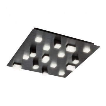 Redo 01-2017 - LED Плафониера PIXEL LED/48W/230V 3000K 45x45 см черен