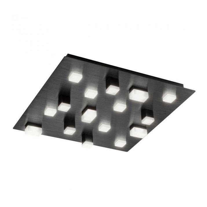 Redo 01-2017 - LED Плафониера PIXEL LED/48W/230V 3000K 45x45 см черен