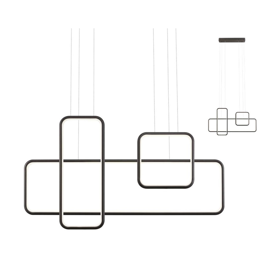 Redo 01-2100 - Димируем LED полилей на кабел THAI LED/86W/230V черен