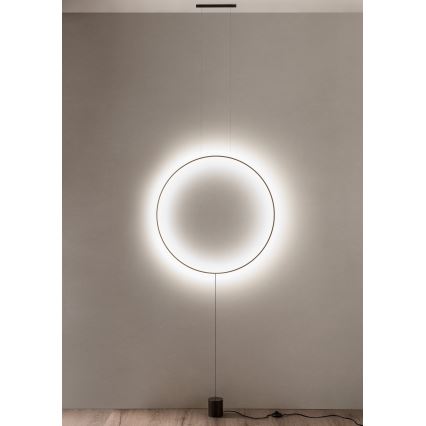 Redo 01-2197 - LED Лампион SLICK LED/19W/230V черен