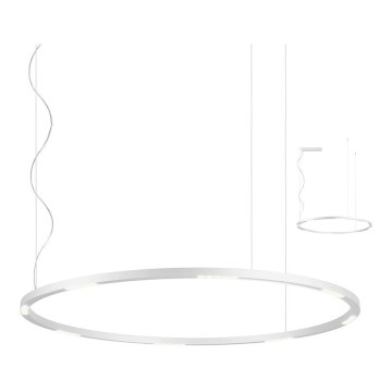 Redo 01-2208 - LED Пендел UNION LED/68W/230V CRI 90 3000K Ø 120 см бял