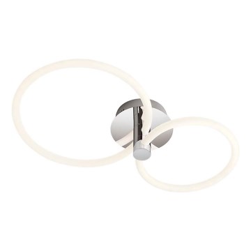 Redo 01-2222 - димируемо LED таванно осветително тяло SPELL LED/32W/230V лъскав хром