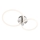 Redo 01-2222 - димируемо LED таванно осветително тяло SPELL LED/32W/230V лъскав хром