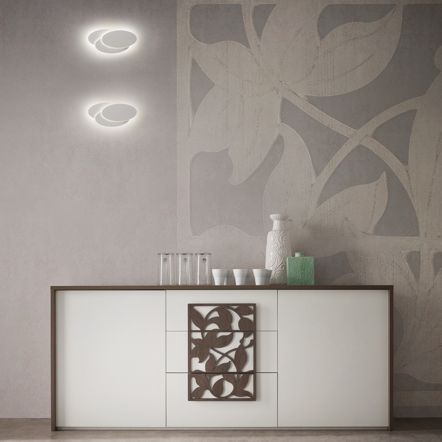 Redo 01-2297 - LED стенен аплик GAMER LED/36W/230V бял