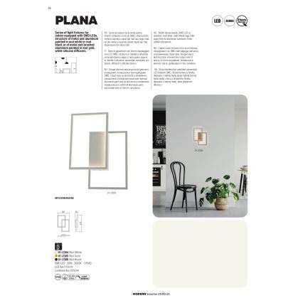 Redo 01-2316 - димируем LED полилей на кабел PLANA LED/80W/230V бял