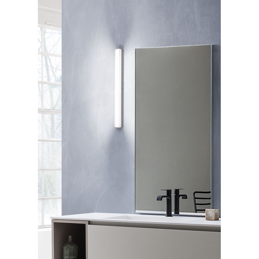 Redo 01-2331 - LED огледало за баня с осветление TASK LED/24W/230V 120 cm CRI 90 IP44 лъскав хром