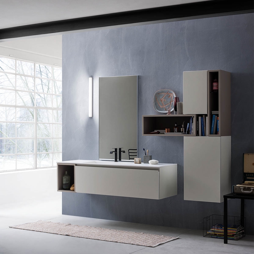 Redo 01-2331 - LED огледало за баня с осветление TASK LED/24W/230V 120 cm CRI 90 IP44 лъскав хром