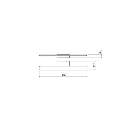 Redo 01-2503 - LED Лампа за огледало в баня BARRIO LED/17,25W/230V 60 см CRI 90 IP44 бял