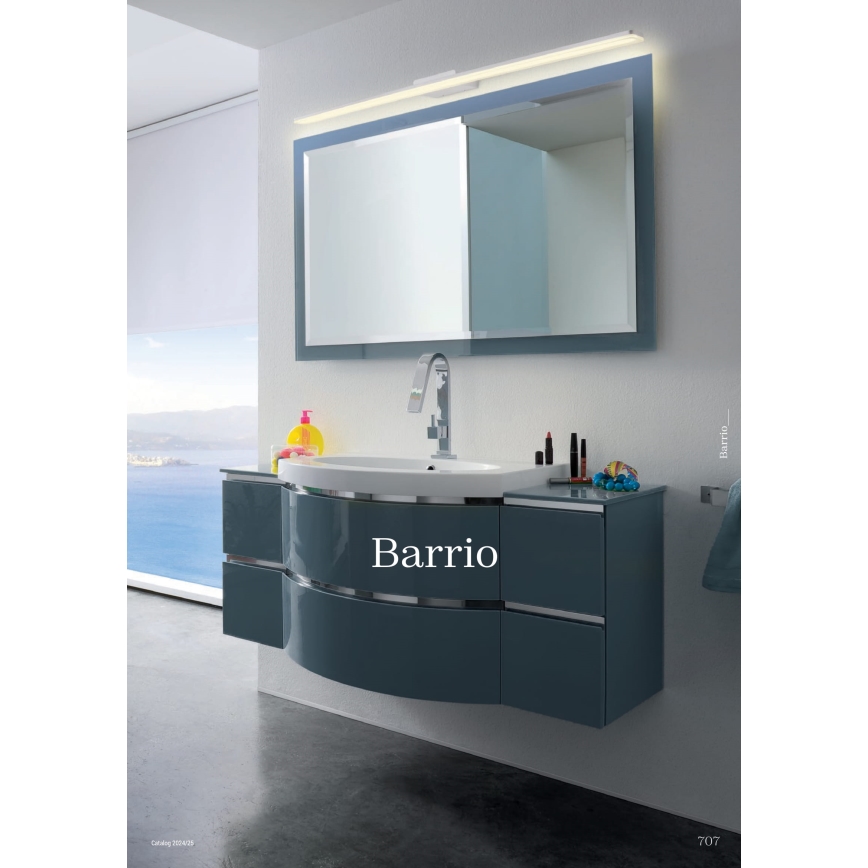 Redo 01-2507 - LED Лампа за огледало в баня BARRIO LED/27,39W/230V 90 см CRI 90 IP44 бял