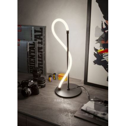 Redo 01-2530 - LED Димируема настолна лампа CORRAL LED/12W/230V черен