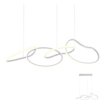 Redo 01-2594 - LED Димируем пендел BIAS LED/87,4W/230V CRI 90 3000K бял