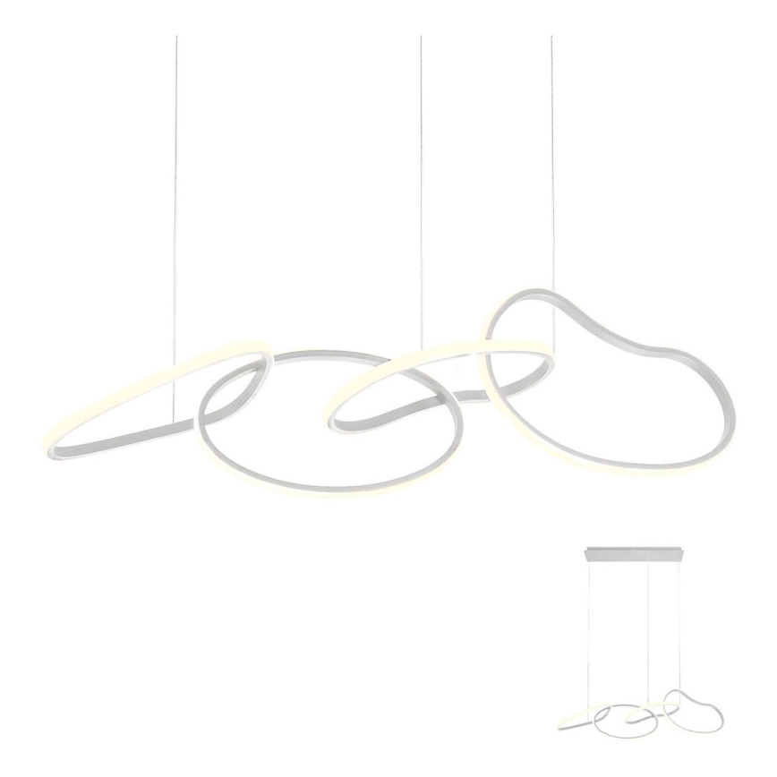 Redo 01-2594 - LED Димируем пендел BIAS LED/87,4W/230V CRI 90 3000K бял