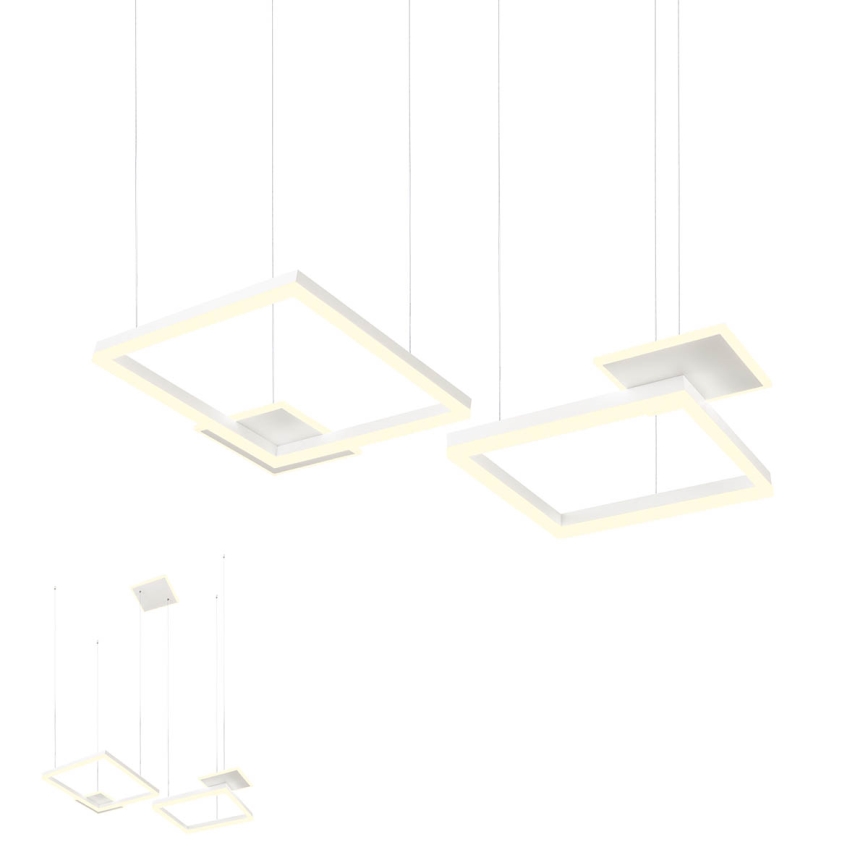 Redo 01-2611 - Светодиоден димируем полилей на кабел SIGUA LED/110W/230V CRI 90 бял