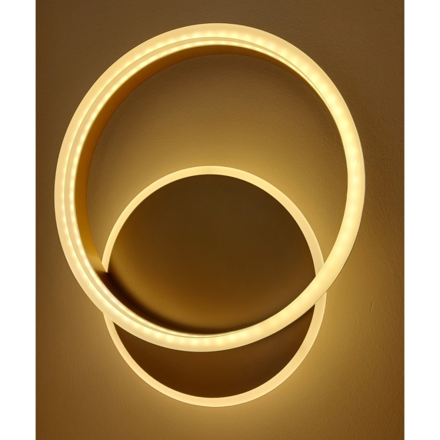 Redo 01-2629 - LED аплик CONNECT LED/28W/230V бронзов