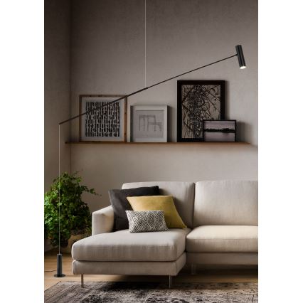 Redo 01-2695 - LED Димируем лампион PICAS LED/12W/230V черен