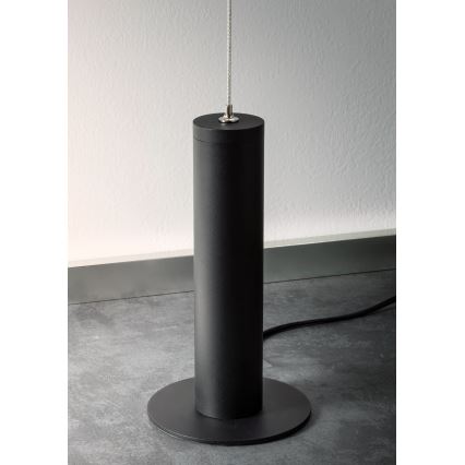 Redo 01-2695 - LED Димируем лампион PICAS LED/12W/230V черен