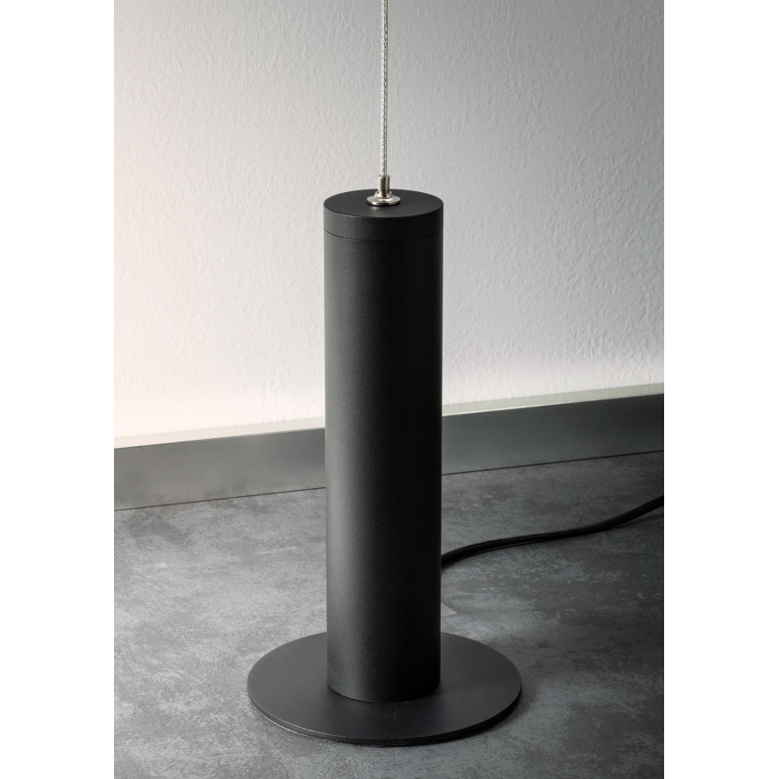 Redo 01-2695 - LED Димируем лампион PICAS LED/12W/230V черен