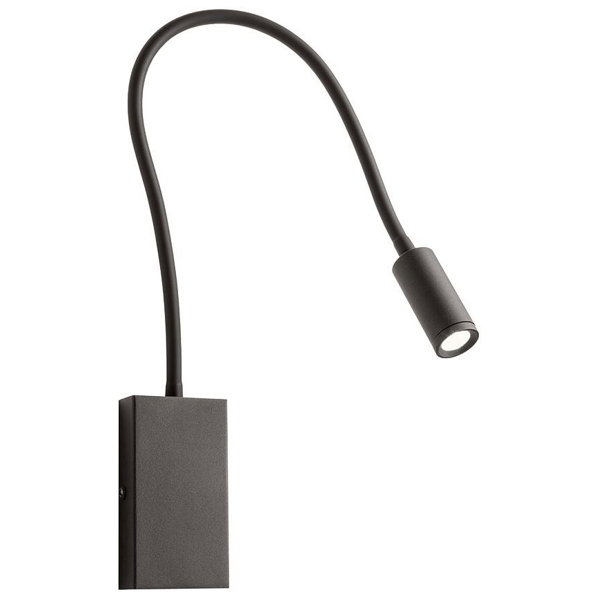Redo 01-2755 - LED Аплик WALLIE LED/3W/230V USB CRI 90 черен